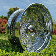 Vintage Spoke Wire Wheels Chrome 22inch for Car